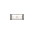 Canal Organizador em Aço Inox Tramontina para Sobrepor com Acabamento Scotch Brite 45x18 cm