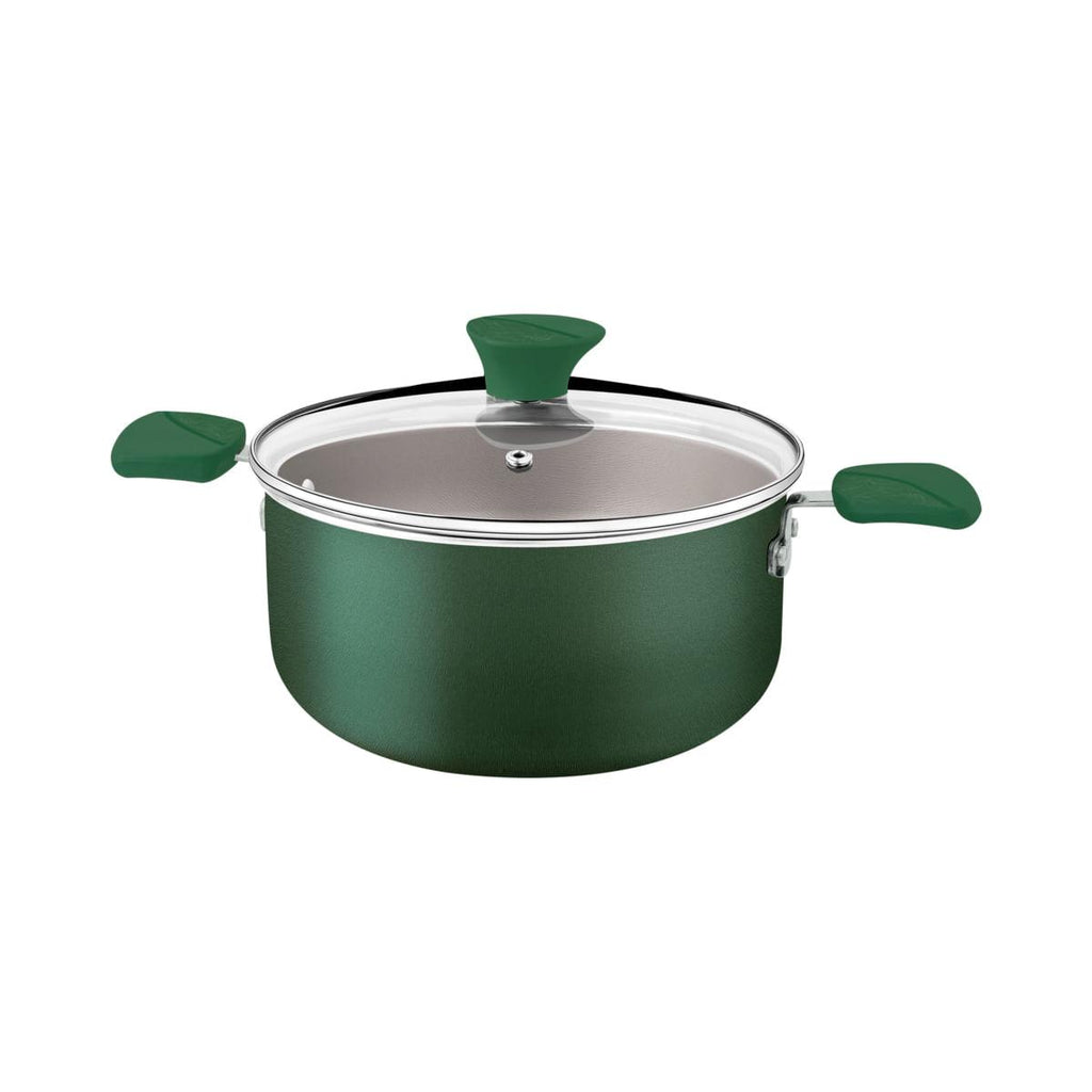 Caçarola Tramontina Lyf em Alumínio 20 cm 2,9 L Antiaderente Starflon Max Verde Natureza