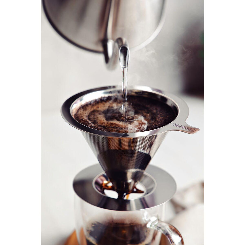 Coador Filtro de Café Tramontina em Aço Inox