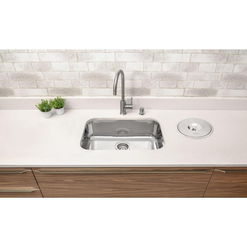 Cuba n.2 Tramontina Lavínia Prime em Aço Inox Alto Brilho 56 x 34 x 17 cm com Válvula 94024207