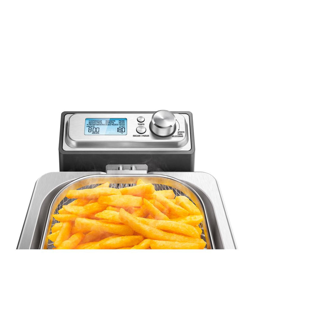 Fritadeira Elétrica Tramontina by Breville Smart em Aço Inox 7 Funções 4 L 220 V