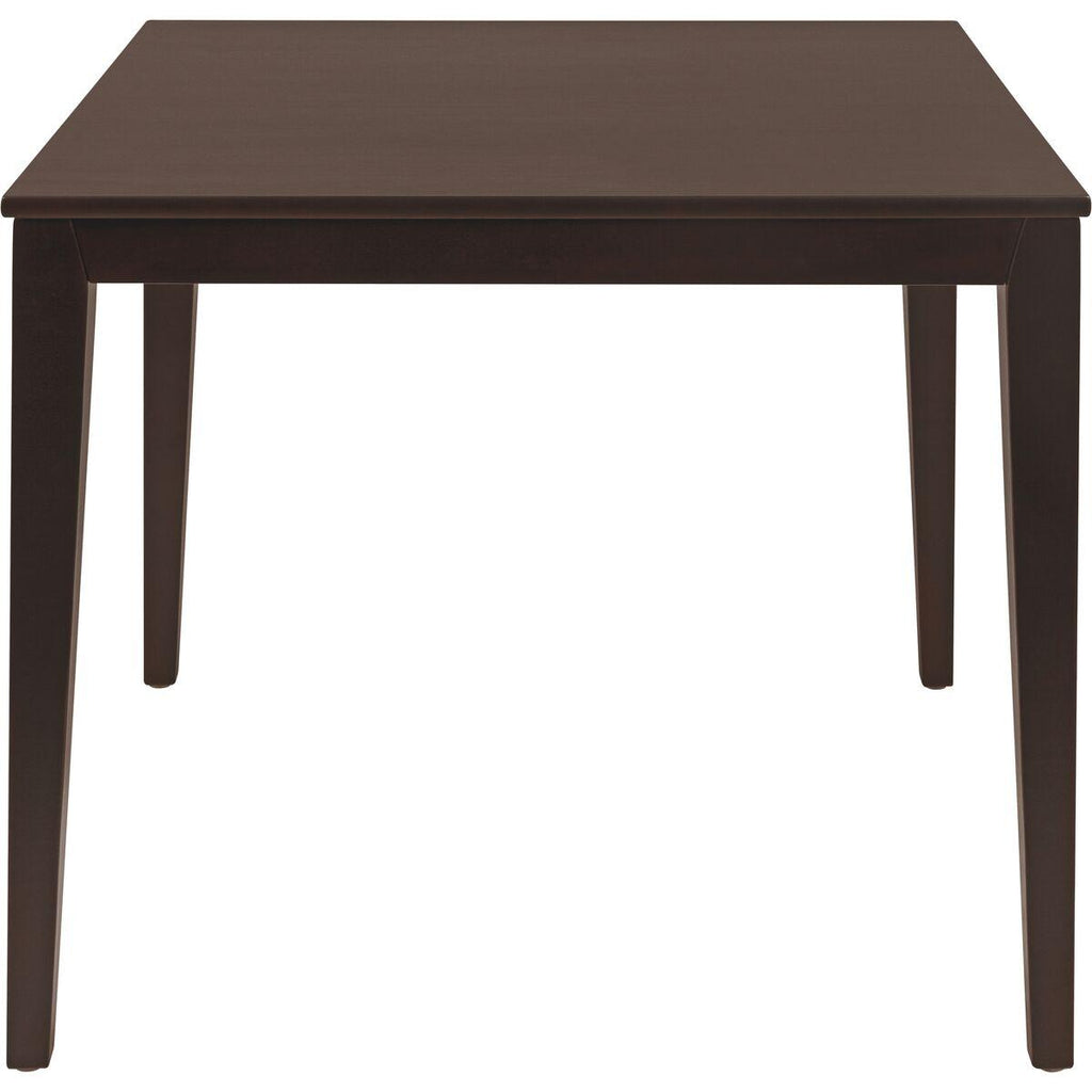 Mesa de Madeira Tramontina London Quadrada em Tauarí Tabaco 4 Lugares 80 cm