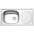 Cuba de Sobrepor Tramontina Alpha Inox Pré Polido 78 x 43 cm com Válvula 93840602